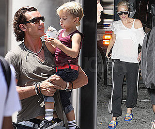 Photos of Gwen Stefani, Gavin Rossdale, Kingston Rossdale in NYC