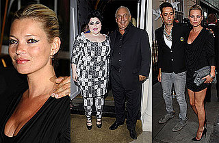 Photos of Kate Moss and Jamie Hince at the Launch of Beth Ditto's Evans Collection in London