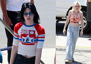 Photos of Dakota Fanning and Kristen Stewart Filming The Runaways