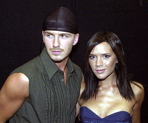 Shortly after their one-year anniversary, Victoria and David Beckham went to a party in London during July 2000.
Shortly after their one-year anniversary, Victoria and David Beckham went to a party in London during July 2000.