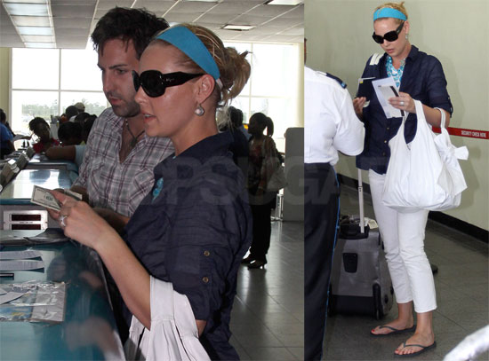 Photos of Katherine Heigl in the Bahamas