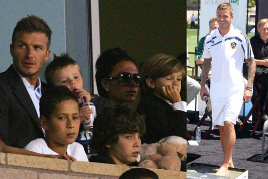 Photos of David Beckham Playing Soccer Photos of David Beckham Playing Soccer