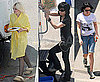 Photos of Kristen, Joan and Dakota on Set 