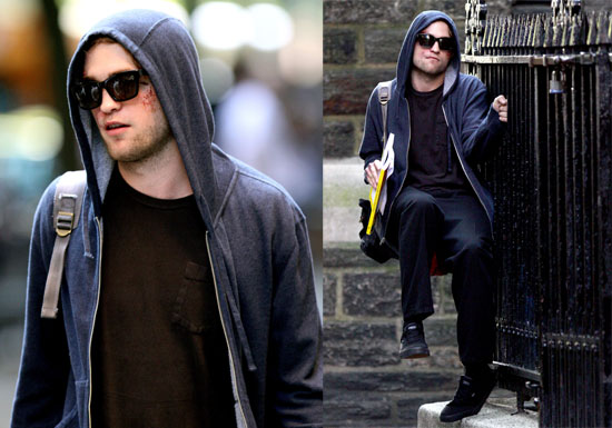 Photos of Robert Pattinson Filming Remember Me Photos of Robert Pattinson Filming Remember Me
