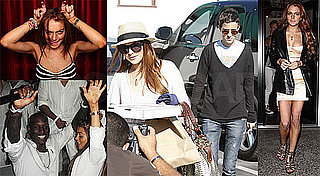 Photos of Lindsay Lohan in Her Bikini on her Birthday, at Diddy's White Party on Fourth of July