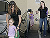 Photos of Jennifer Garner Picking Up Violet From School
