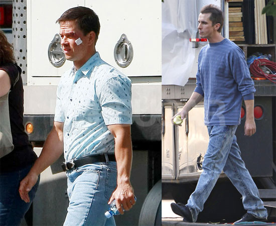 Photos of Christian Bale and Mark Wahlberg 