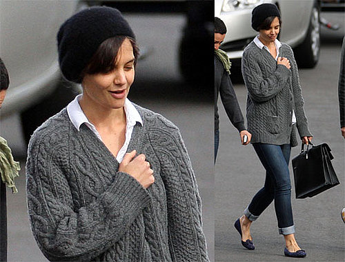 Photos of Katie Holmes Filming in Melbourne