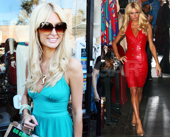 Photos of Paris Hilton Shopping in LA 