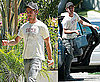 Photos of Shia LaBeouf on a Walk 