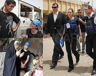 Photos of Angelina Jolie At Refugee Camp in Baghdad, Iraq