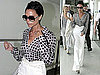 Photos of Victoria Beckham at Heathrow