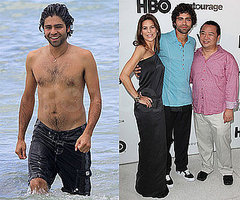 Photos of Adrian Grenier Shirtless Before an Entourage Event in Miami