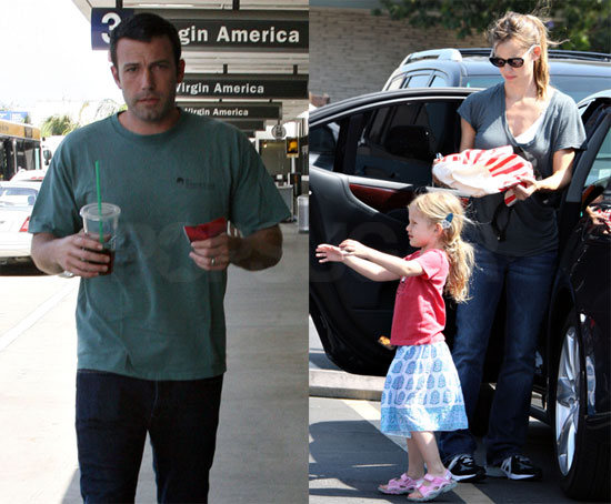 Photos of Ben and Jen in LA 