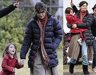 Photos of Katie Holmes and Suri Cruise on the Set of Don't Be Afraid of the Dark in Australia