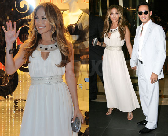 Photos of JLo and Marc in Rome