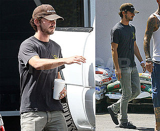 Photos of Shia LaBeouf at A Hardware Store in LA
