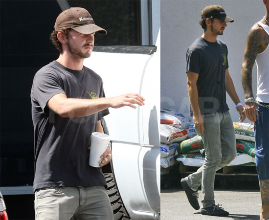 Photos of Shia Labeouf Shopping 