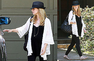 Photos of Pregnant Sarah Michelle Gellar Getting Lunch in LA