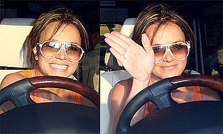 Photos of Britney Spears Grabbing Starbucks to Go