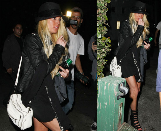 Photos of a Blonde Lindsay Lohan 