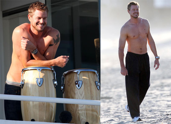 Photos of Shirtless Eric Dane in LA