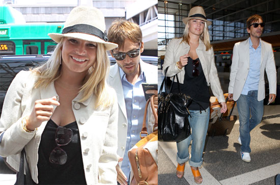 Photos of Jessica Simpson and Ken Paves at LAX Photos of Jessica Simpson and Ken Paves at LAX