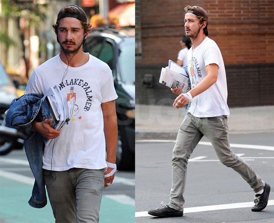 Photos of Shia Labeouf in NYC