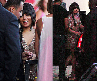 Photos and Video of Vanessa Hudgens at Jimmy Kimmel Show, Nude Photos Leaked Allegedly From First Batch
