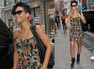 Photos of Rihanna in NYC, Requesting Less Restrictive Protection Order at Chris's Sentencing Hearing Today