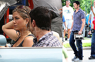 Photos of Jennifer Aniston and Gerard Butler Filming The Bounty 2009-08-07 06:00:00