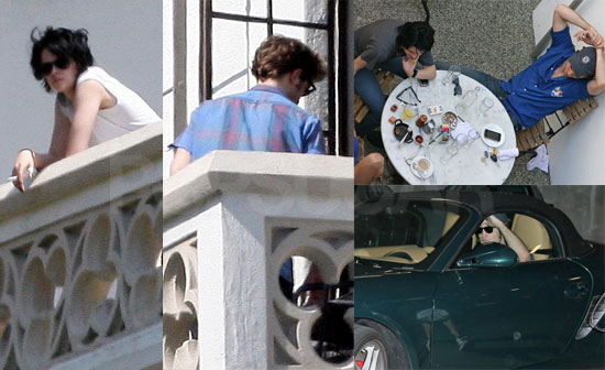 Photos of Robert Pattinson and Kristen Stewart at Chateau Marmont Together Photos of Robert Pattinson and Kristen Stewart at Chateau Marmont Together
