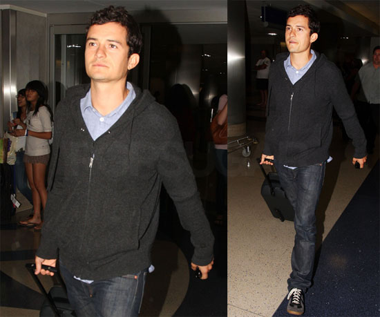 Photos of Orlando Bloom at LAX