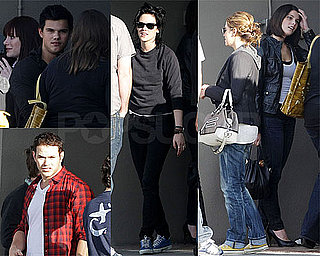 Photos of Robert Pattinson, Kristen Stewart, Taylor Lautner, and Eclipse Cast at New Moon Viewing in Vancouver
