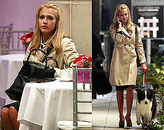 Photos of Jessica Alba on Set of Valentine's Day in LA