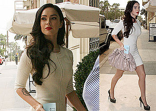 Photos of Megan Fox in Little White Dress in LA