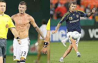 Photos of David Beckham Playing With The LA Galaxy in Washington DC