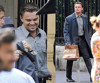 Photos of Leonardo DiCaprio Filming Inception in Paris