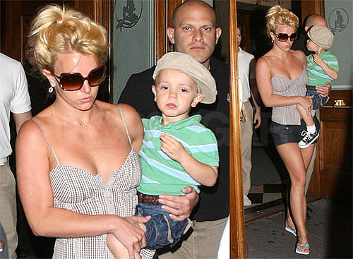Photos of Britney Spears, Sean Preston Spears Federline, Jayden James Spears Federline in NYC