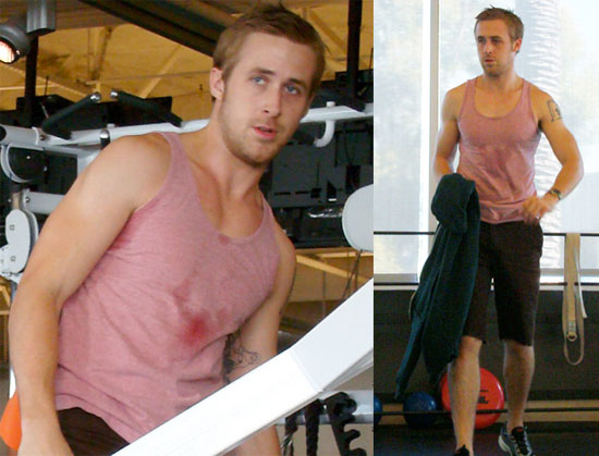 Photos of Ryan Gosling Working Out