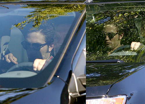 Photos of Robert Pattinson on Set of Eclipse in Vancouver