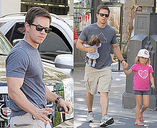 Photos of Mark Wahlberg And His Daughter At American Girl Place in LA