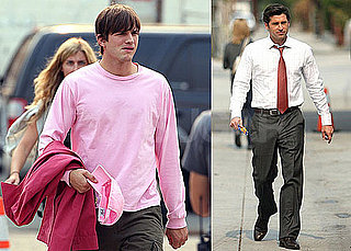 Photos of Patrick Dempsey, Who's Dealing With Heigl Leaving Grey's, on the LA Set of Valentine's Day With Ashton Kutcher