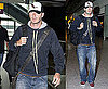 Photos of David Beckham at the Airport