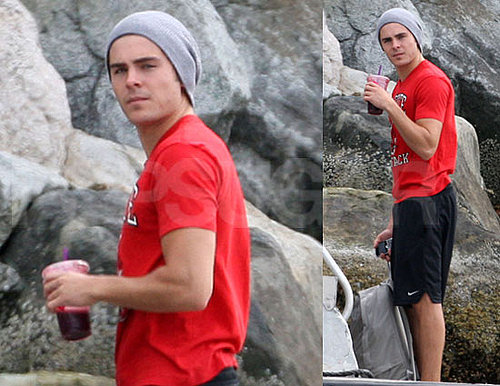 Photos of Zac Efron Filming The Death and Life of Charlie St Cloud in Vancouver