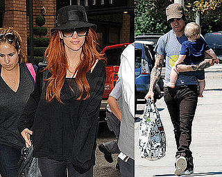 Photos of Pete Wentz and Bronx, Poll About Ashlee Simpson on Melrose Place