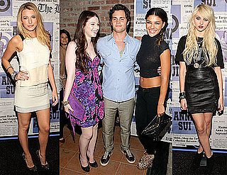 Photos of Blake Lively, Taylor Momsen, Penn Badgley, Michlle Trachtenberg at Launch of Anna Sui's Gossip Girl Collection