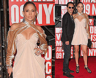 Photos of Jennifer Lopez and Marc Anthony at 2009 MTV VMAs