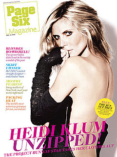Photos of Heidi Klum on the Cover of Page Six Magazine