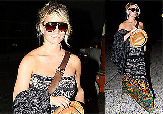 Photos of Jessica Simpson at LAX Home from Brazil, Her and John Mayer Reportedly Just Friends